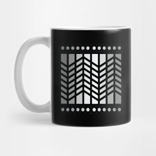 “Dimensional Extension” - V.1 Grey - (Geometric Art) (Dimensions) - Doc Labs Mug